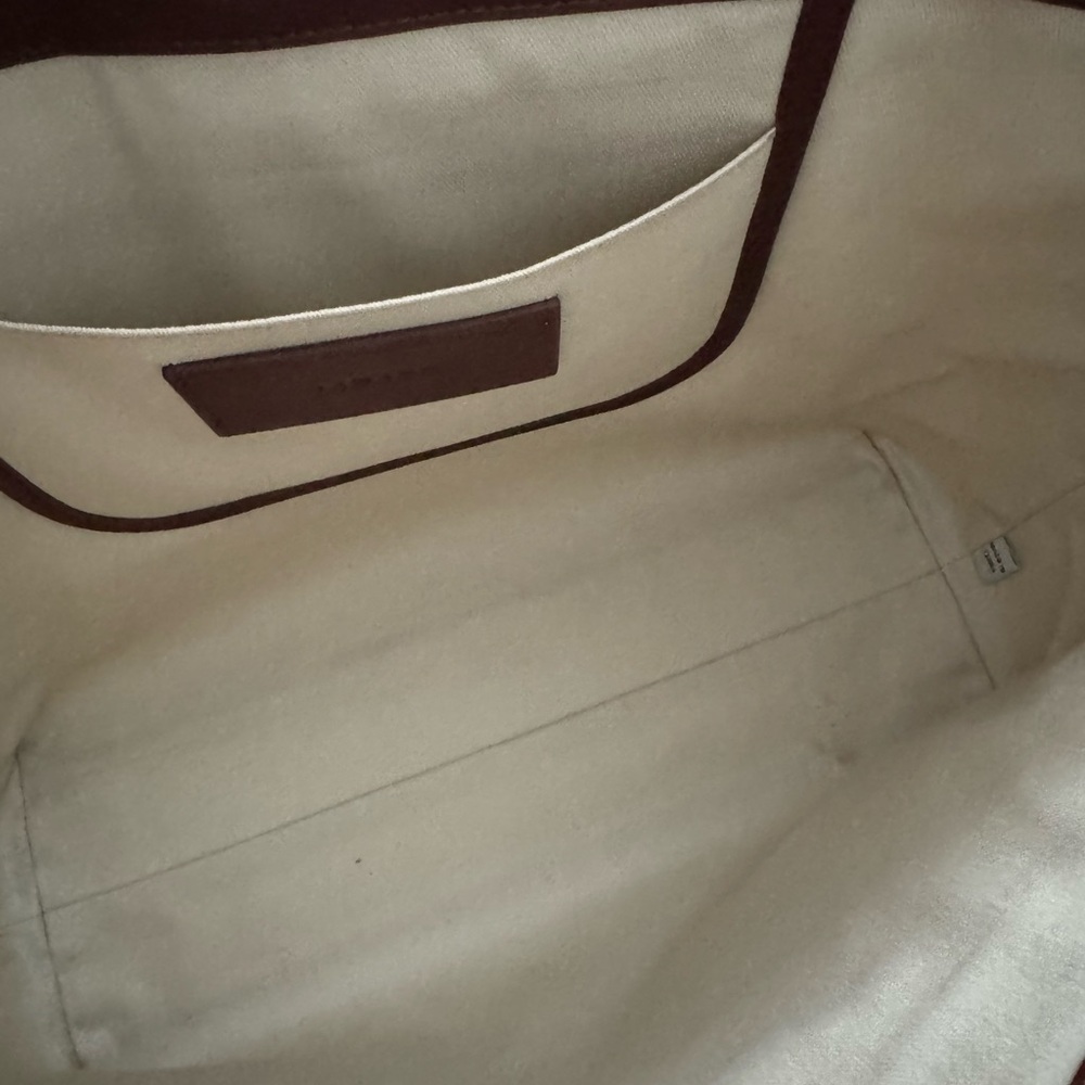 Brown Leather Tote Bag - Picture 3 of 4